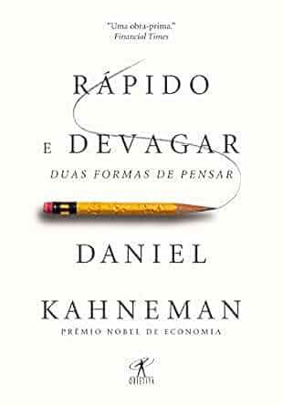 Capa: Rápido e Devagar: Duas Formas de Pensar